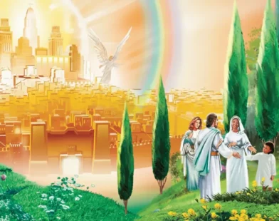 novo ceu e nova terra ilustração