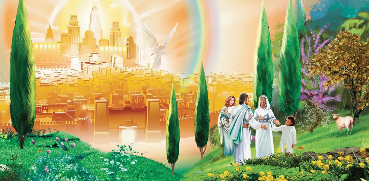 novo ceu e nova terra ilustração