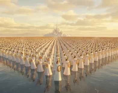 os 144 mil do apocalipse ilustração