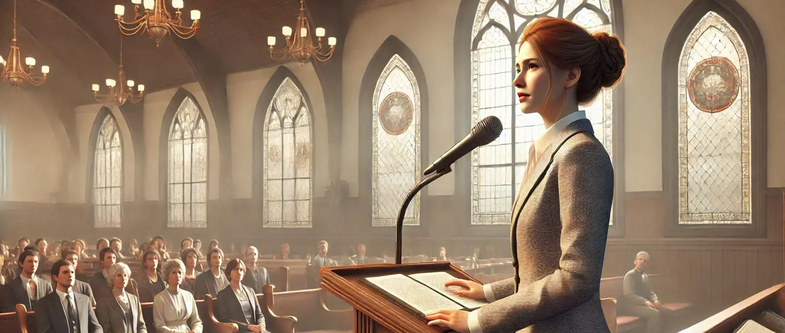 As Mulheres Devem Ficar Caladas na Igreja